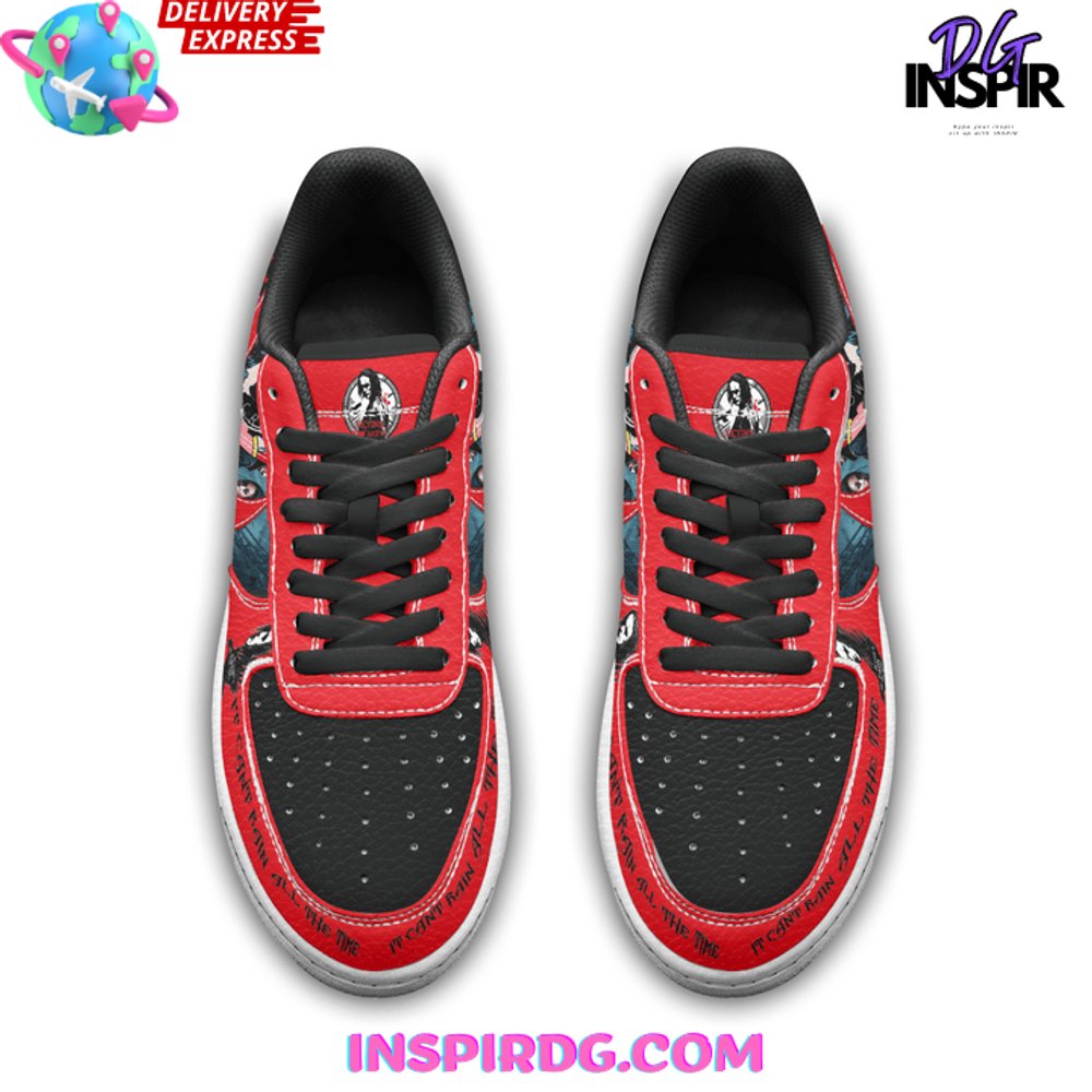 Ideafootwear The Crow Tribute Air Low-Top Sneakers Shoes For Men And Women 1