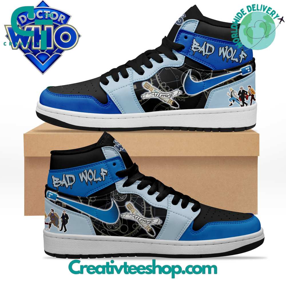 Ideafootwear The Doctor Who AJ1 High Sneakers Shoes For Men And Women 2