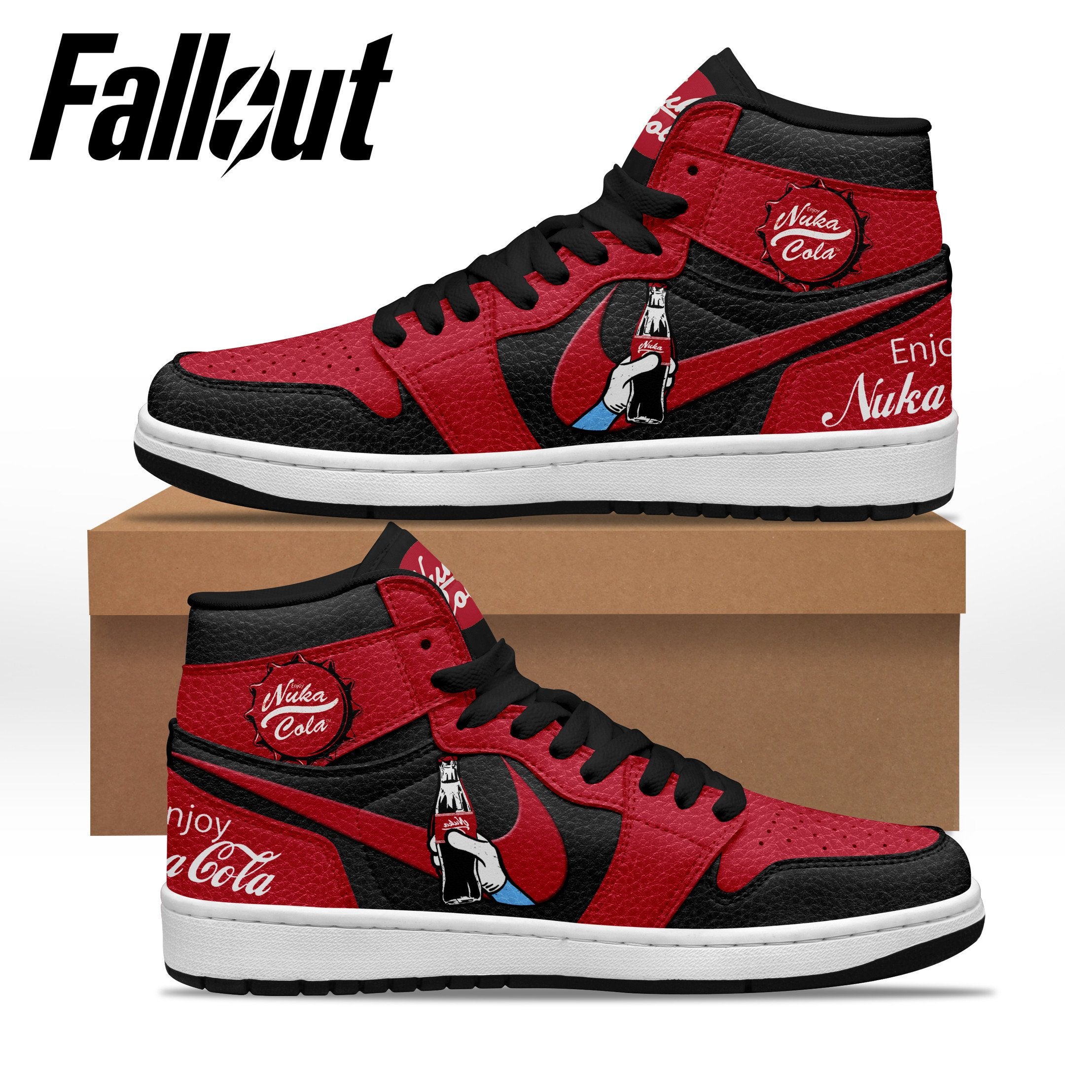 Ideafootwear The Fallout AJ1 High Sneakers Shoes For Men And Women 1