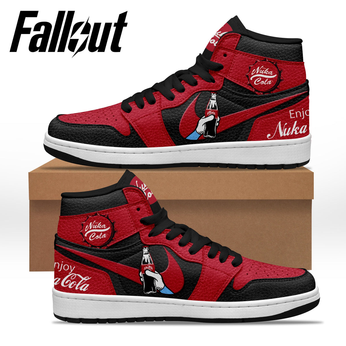 Ideafootwear The Fallout AJ1 High Sneakers Shoes For Men And Women 1 ...