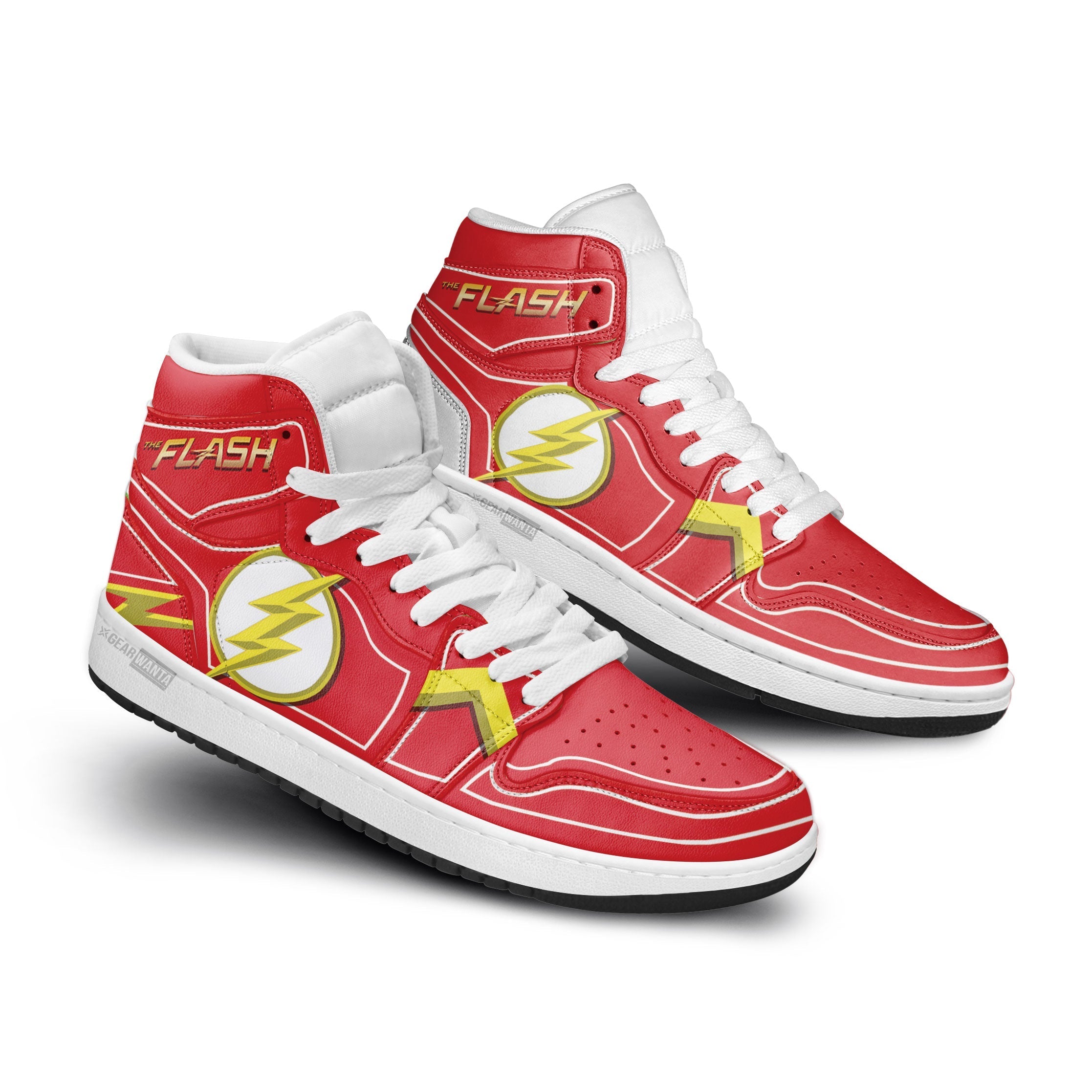 Ideafootwear The Flash AJ1 High Sneakers Shoes For Men And Women 1