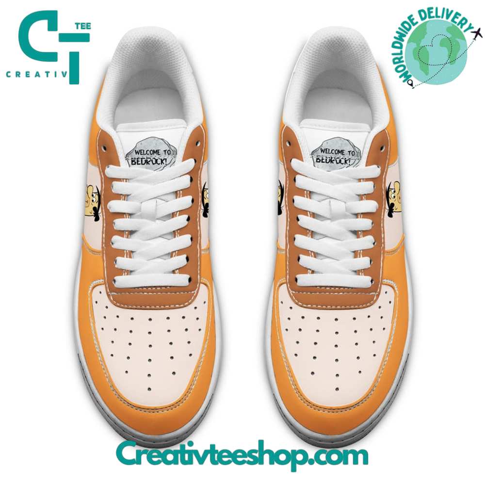 Ideafootwear The Flintstones  Air Low-Top Sneakers Shoes For Men And Women 1