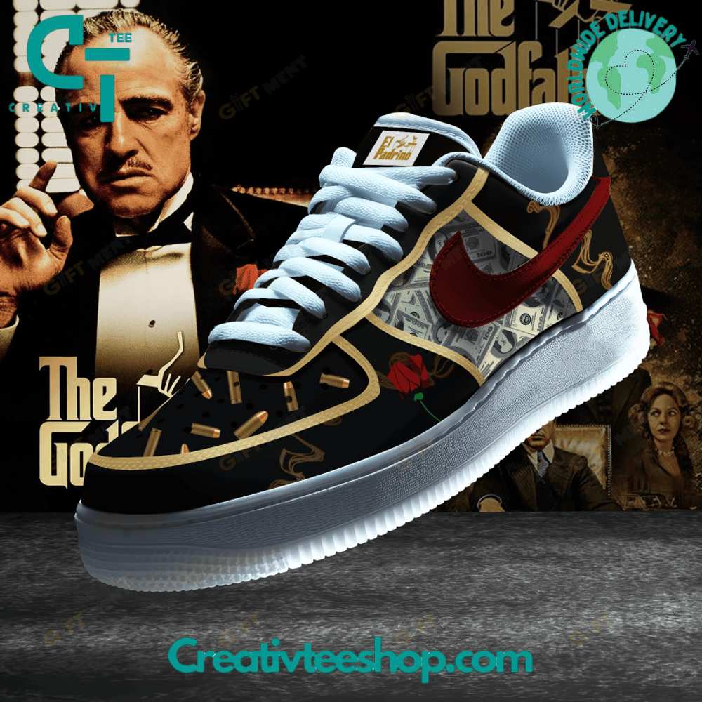 Ideafootwear The God Father  Air Low-Top Sneakers Shoes For Men And Women 1
