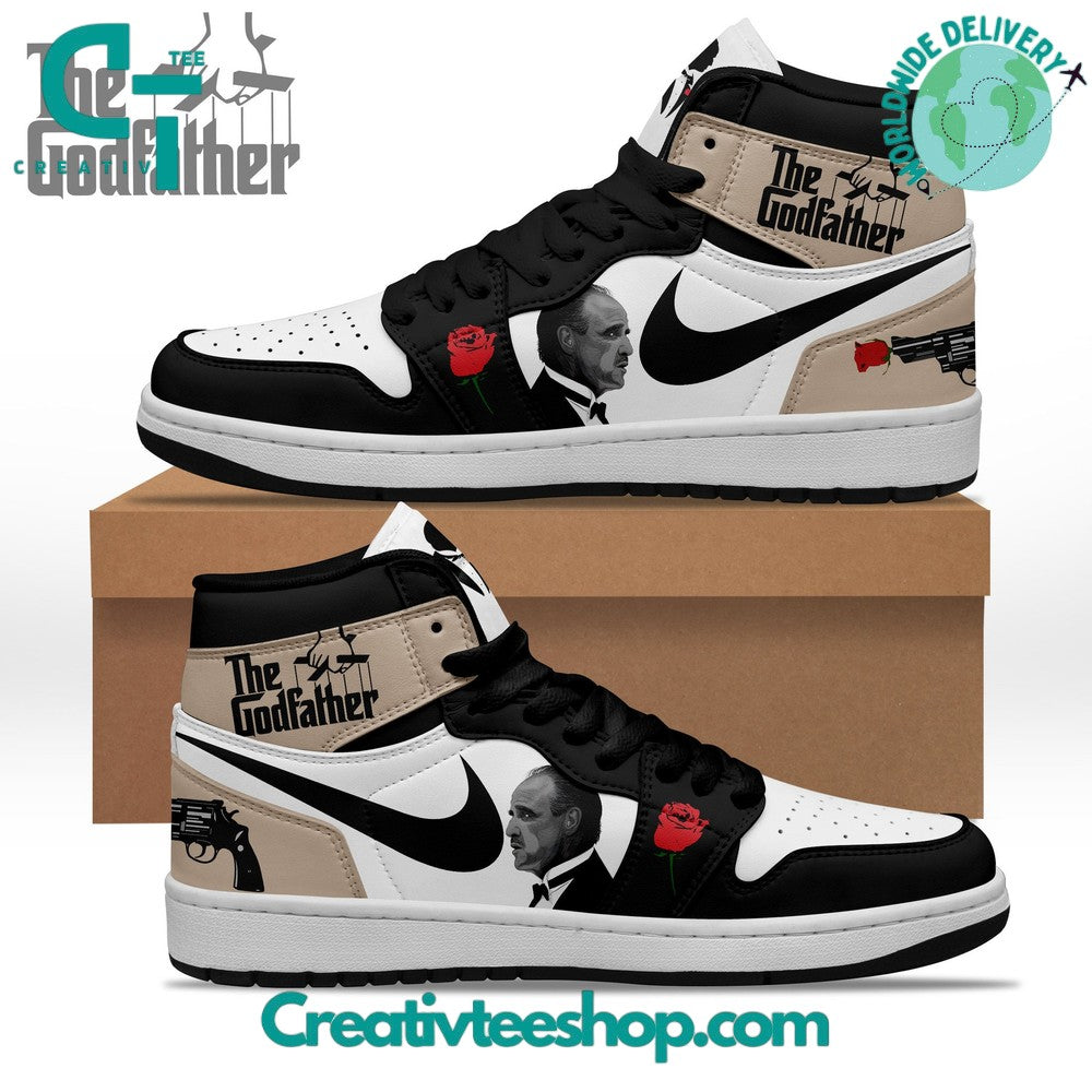 Ideafootwear The Godfather AJ1 High Sneakers Shoes For Men And Women 2
