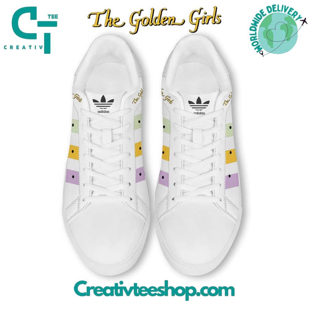 Ideafootwear The Golden Girls  Skate Stan Shoes Sneakes For Men And Women 1