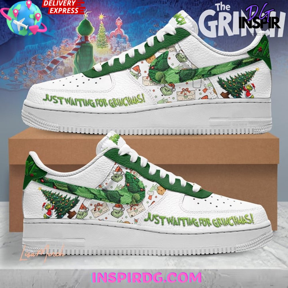Ideafootwear The Grinch Air Low-Top Sneakers Shoes For Men And Women 23