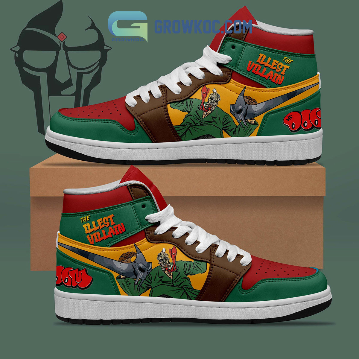 Ideafootwear The Illest Villain AJ1 High Sneakers Shoes For Men And Women 1