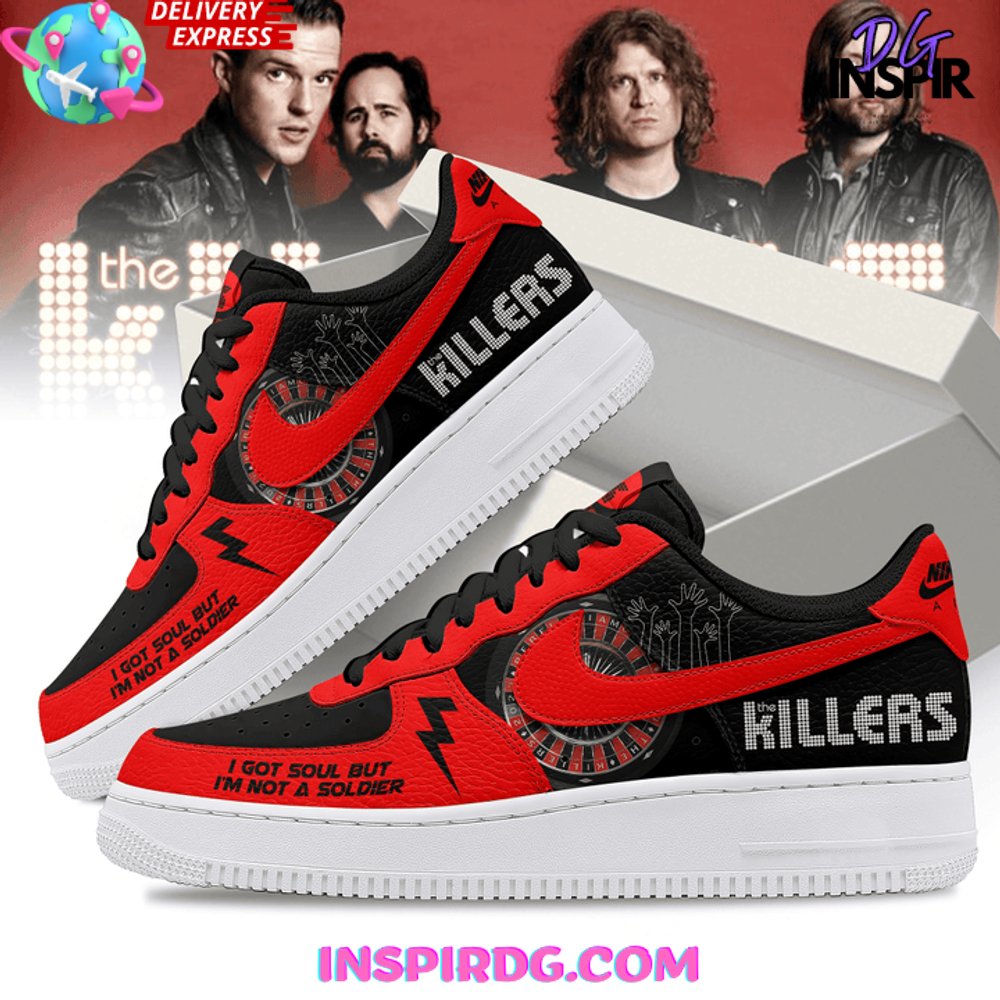 Ideafootwear The Killers Air Low-Top Sneakers Shoes For Men And Women 1