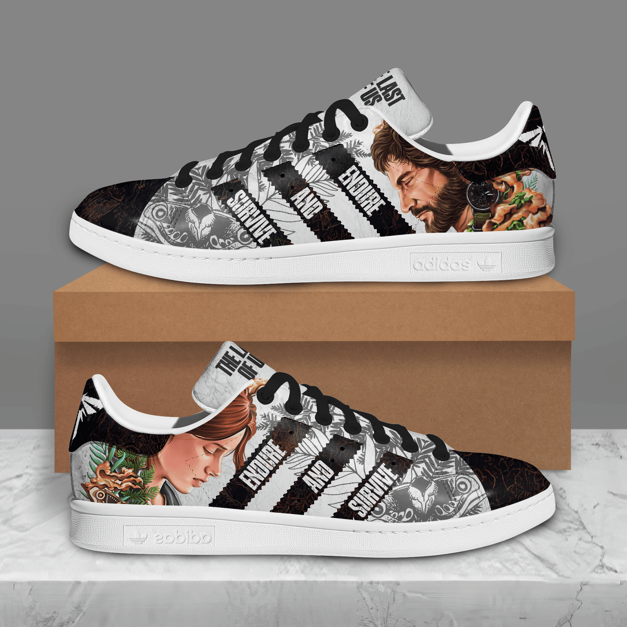 Ideafootwear The Last of Us Skate Stan Shoes Sneakes For Men And Women 1