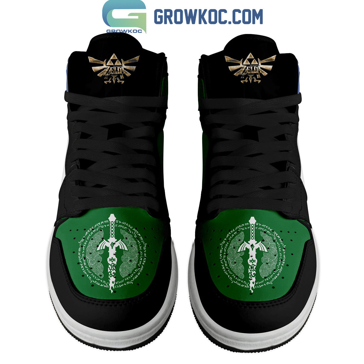 Ideafootwear The Legend of Zelda AJ1 High Sneakers Shoes For Men And Women 1