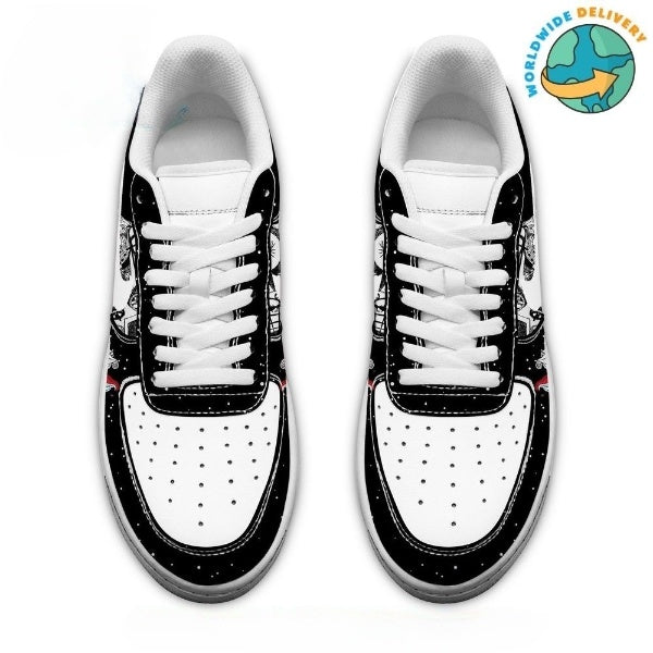 Ideafootwear The Nightmare Before Christmas Air Low-Top Sneakers Shoes For Men And Women 2