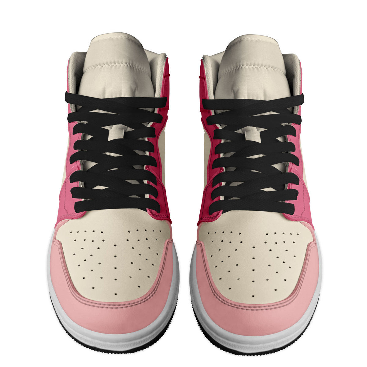 Ideafootwear The Powerpuff Girls AJ1 High Sneakers Shoes For Men And Women 5