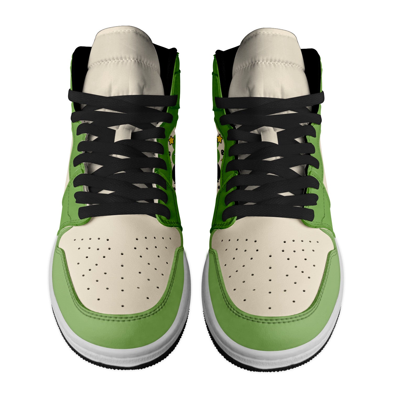Ideafootwear The Powerpuff Girls AJ1 High Sneakers Shoes For Men And Women 7