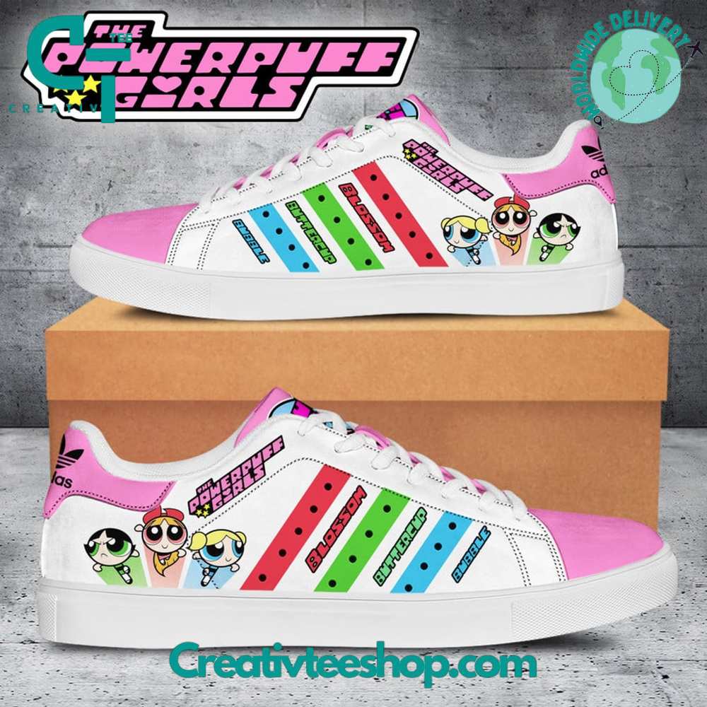 Ideafootwear The Powerpuff Girls  Skate Stan Shoes Sneakes For Men And Women 2