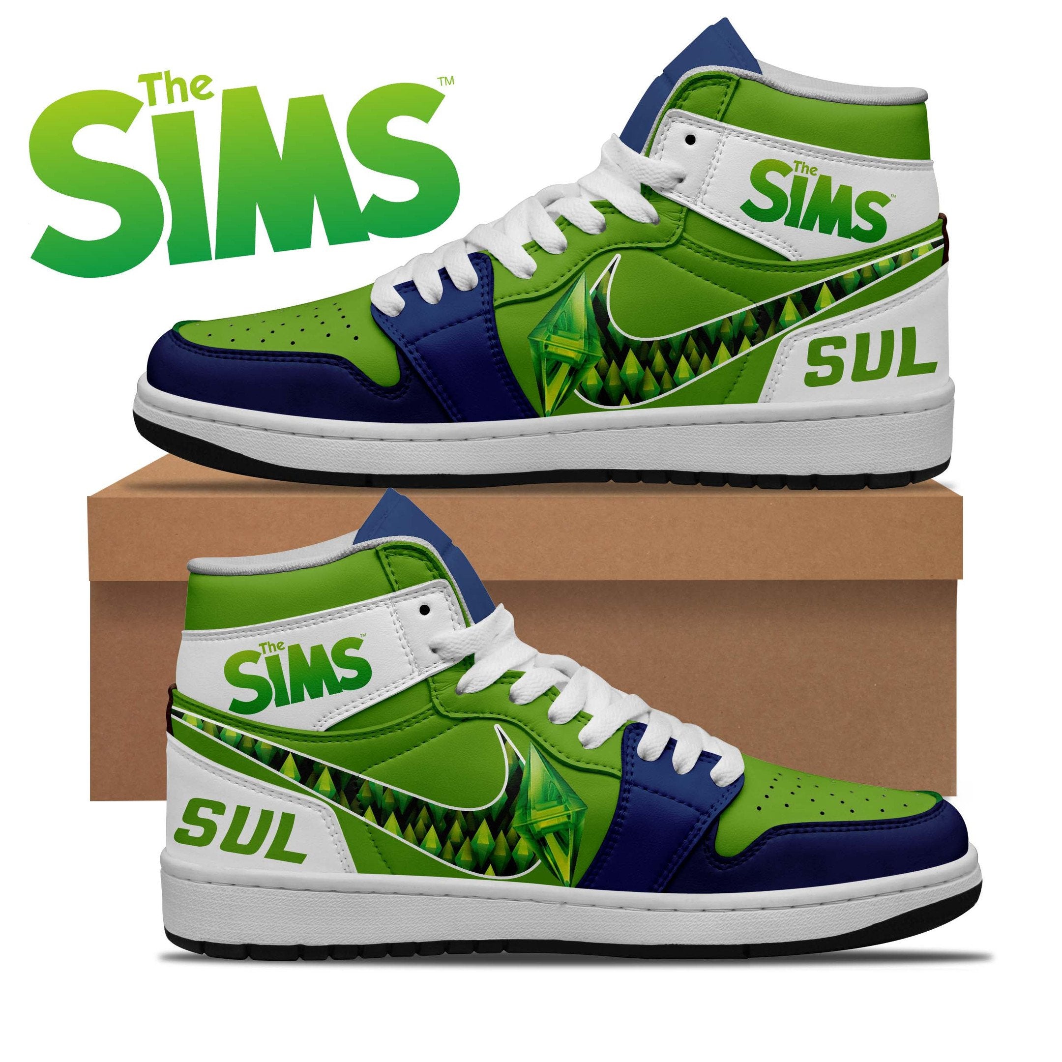 Ideafootwear The Sims AJ1 High Sneakers Shoes For Men And Women 1