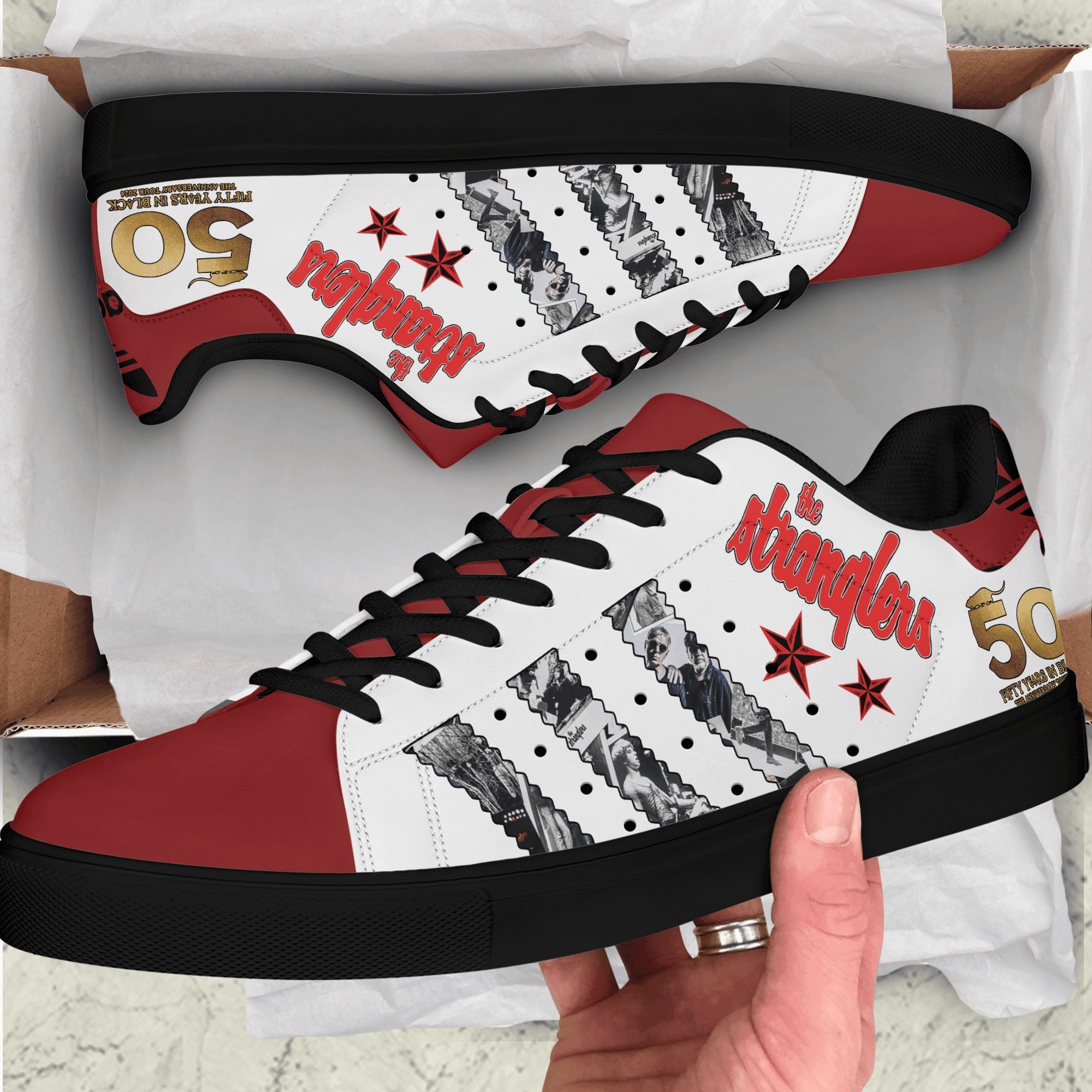 Ideafootwear The Stranglers Skate Stan Shoes Sneakes For Men And Women  1