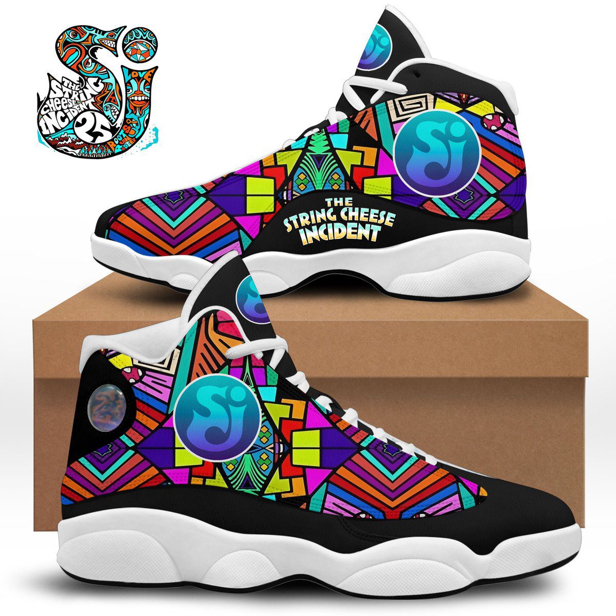 Ideafootwear The String Cheese Incident AJ13 Sneakers Shoes For Men And Women 1