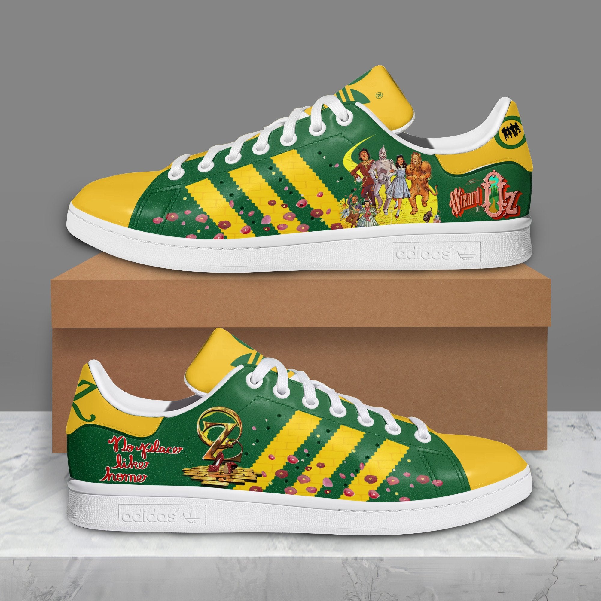 Ideafootwear The Wizard of Oz Skate Stan Shoes Sneakes For Men And Women 1