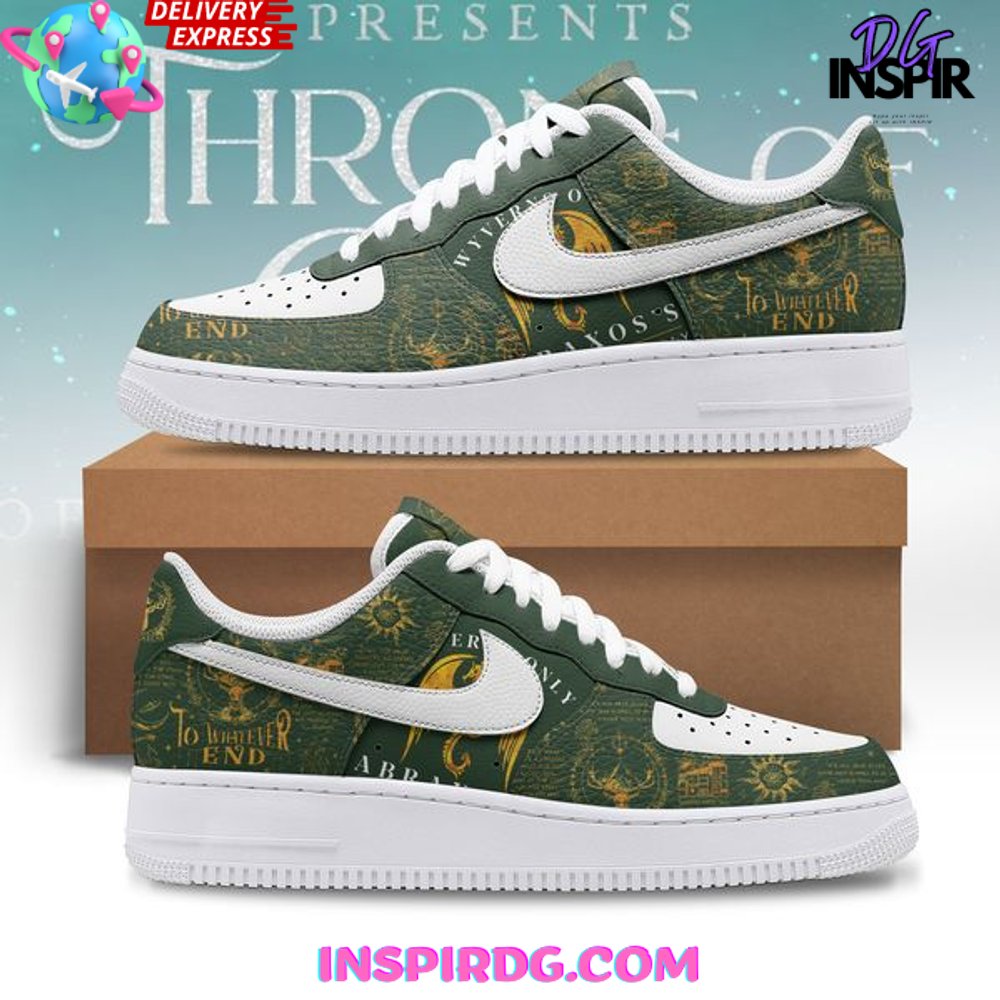 Ideafootwear Throne of Glass Air Low-Top Sneakers Shoes For Men And Women 1