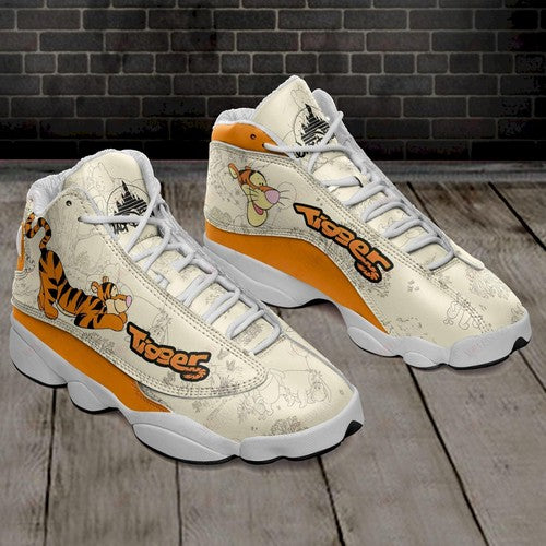 Ideafootwear Tigger AJ13 Sneakers Shoes For Men And Women 1