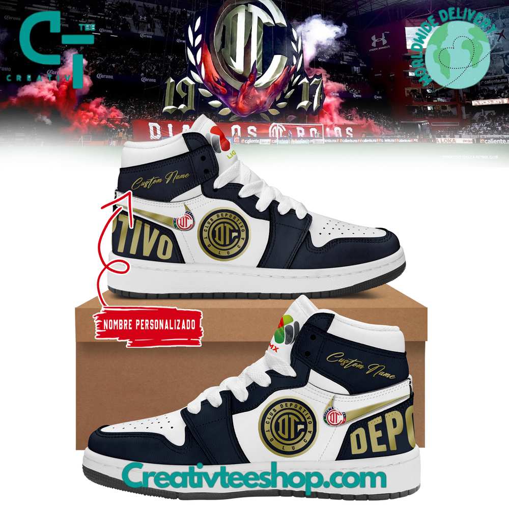 Ideafootwear Toluca FC 2024 AJ1 High Sneakers Shoes For Men And Women 1