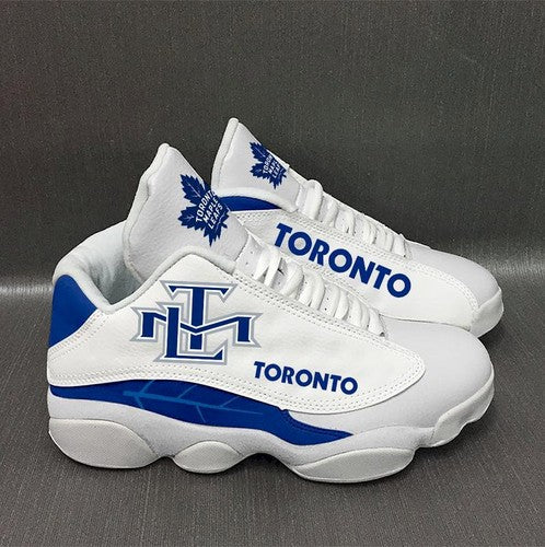Ideafootwear Toronto Maple Leafs AJ13 Sneakers Shoes For Men And Women 2