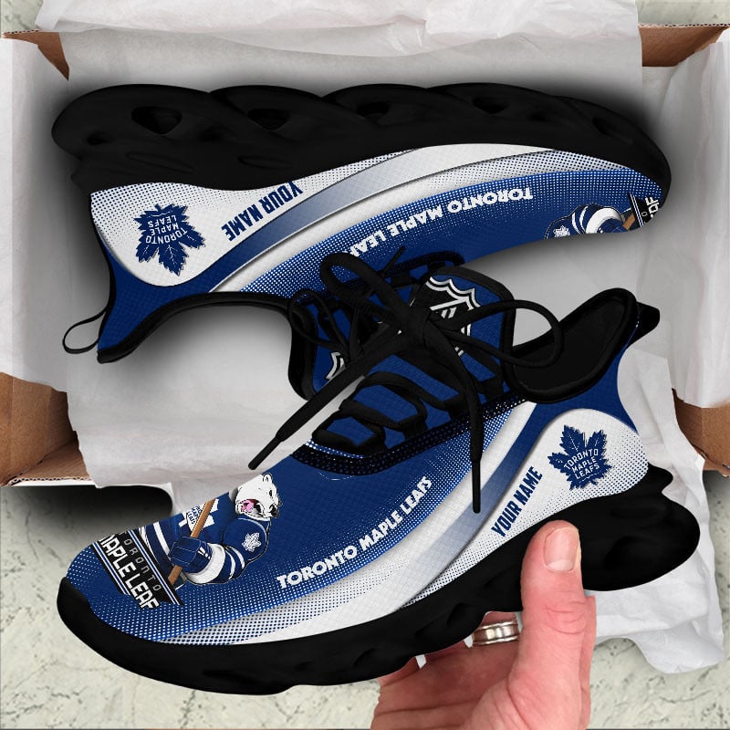 Ideafootwear Toronto Maple Leafs Max Soul Shoes Sneakers For Men And Women 4