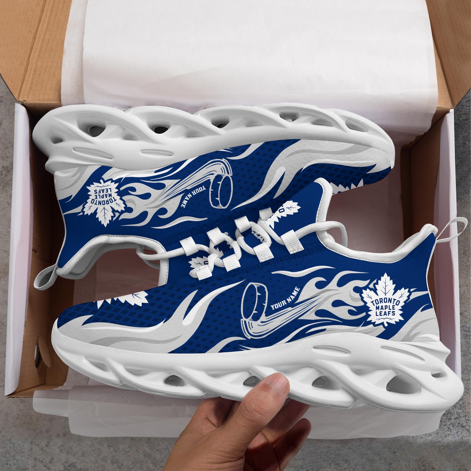 Ideafootwear Toronto Maple Leafs Max Soul Shoes Sneakers For Men And Women 5