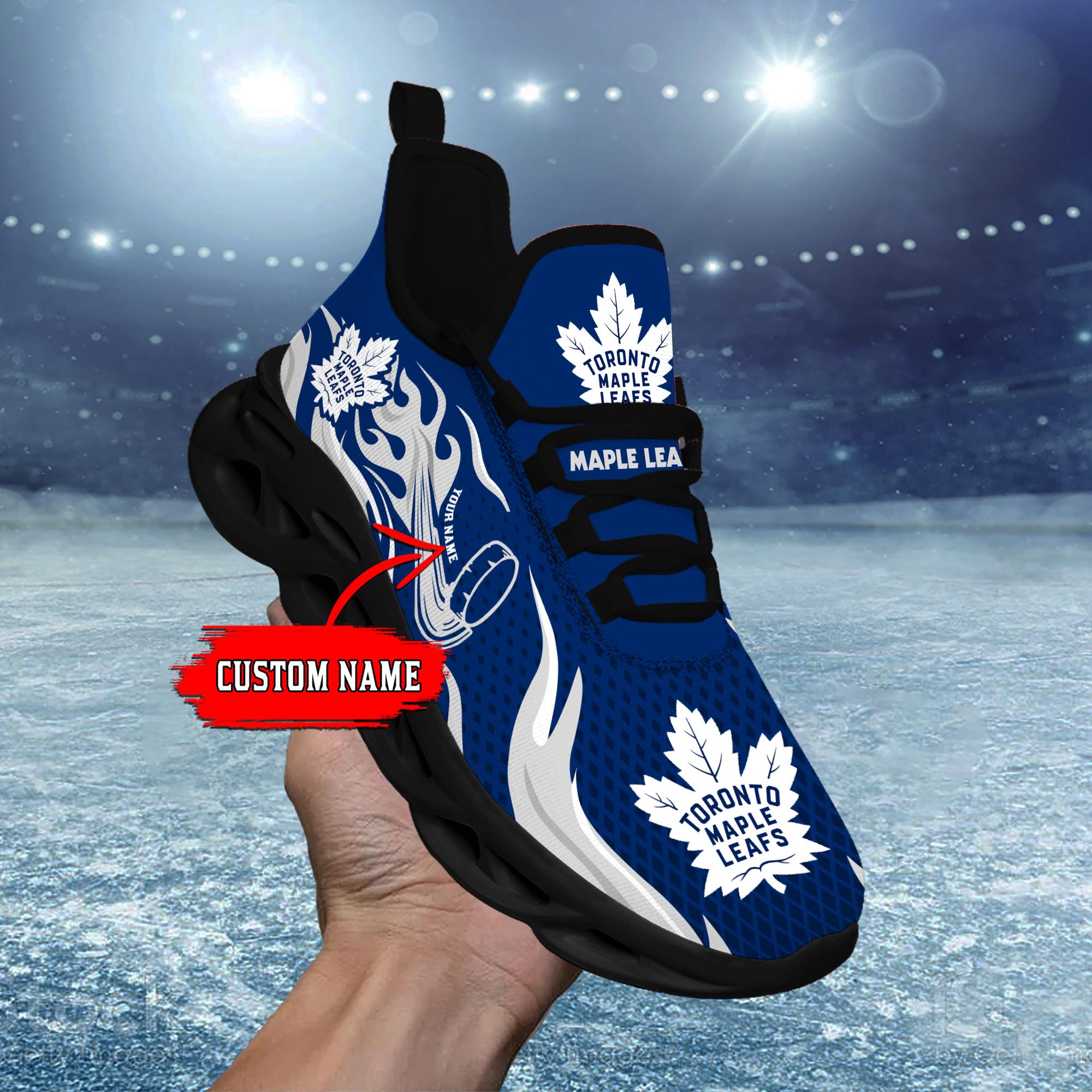Ideafootwear Toronto Maple Leafs Max Soul Shoes Sneakers For Men And Women 5