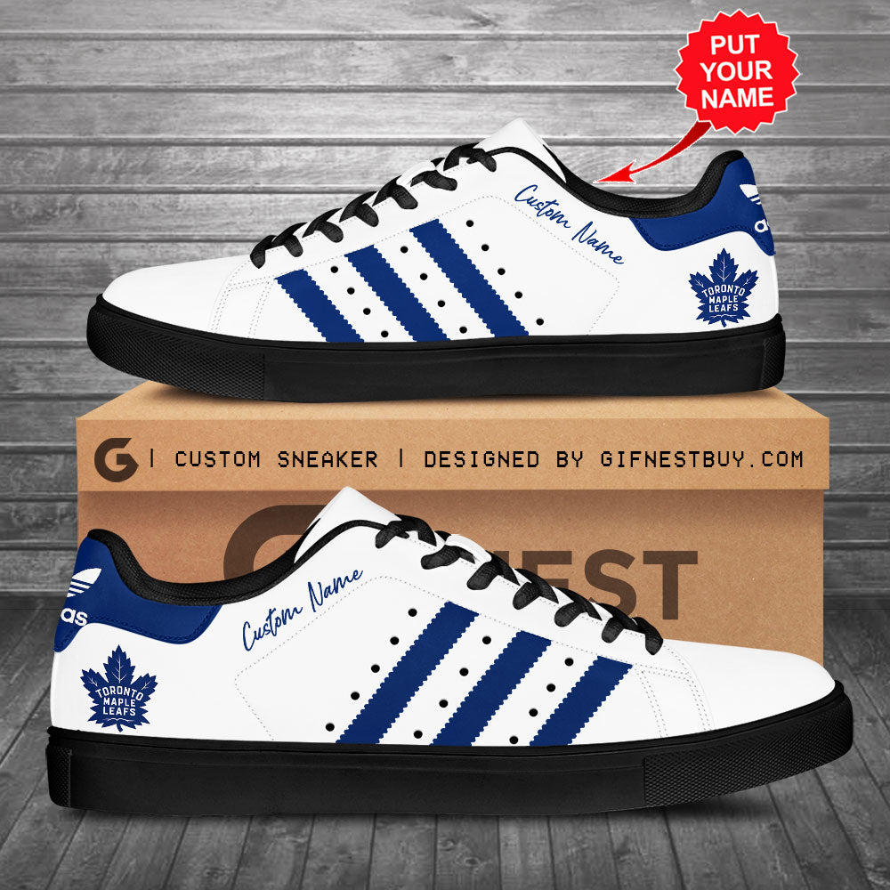 Ideafootwear Toronto Maple Leafs Skate Stan Shoes Sneakes For Men And Women 2