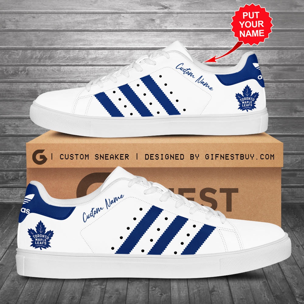 Ideafootwear Toronto Maple Leafs Skate Stan Shoes Sneakes For Men And Women 2