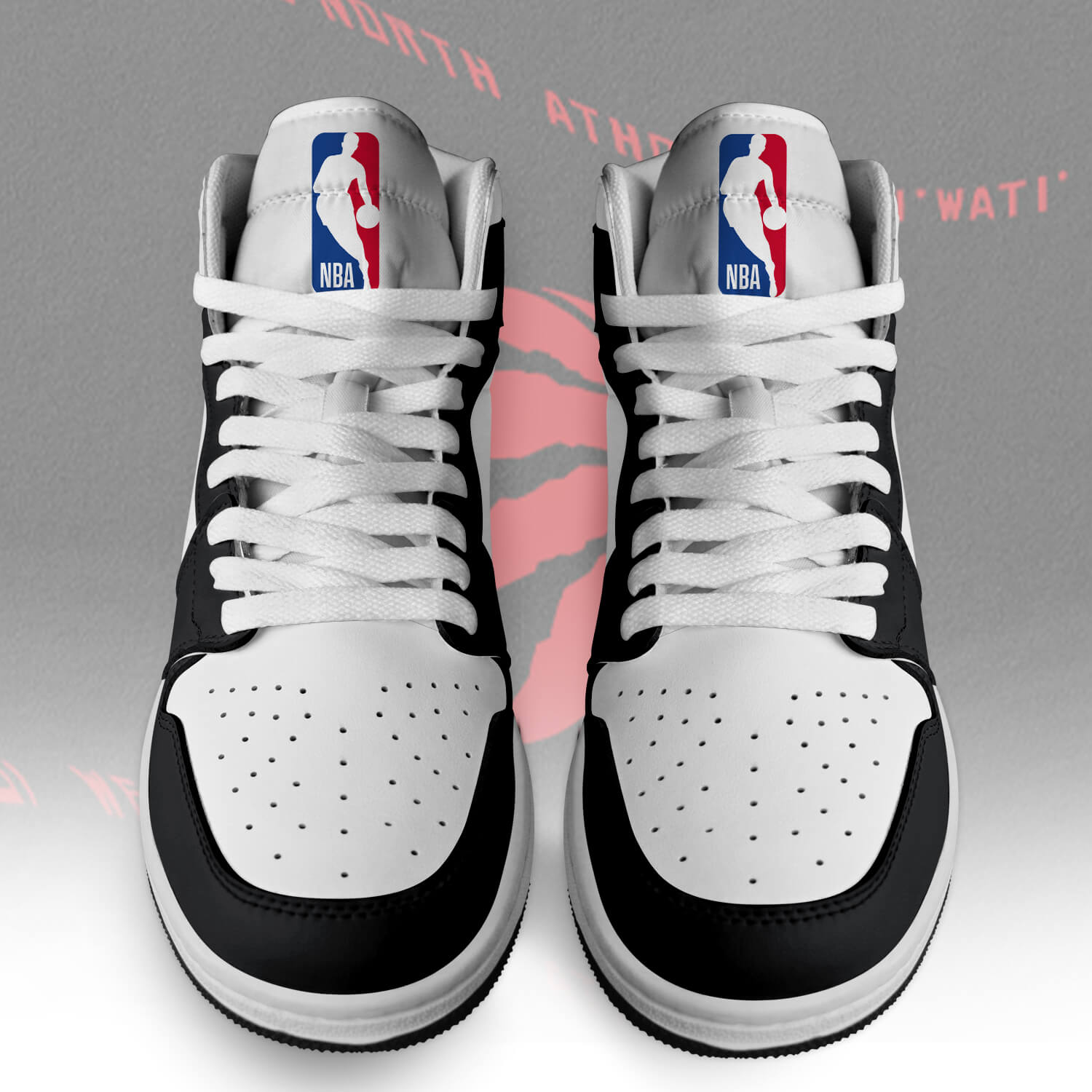 Ideafootwear Toronto Raptors AJ1 High Sneakers Shoes For Men And Women 1