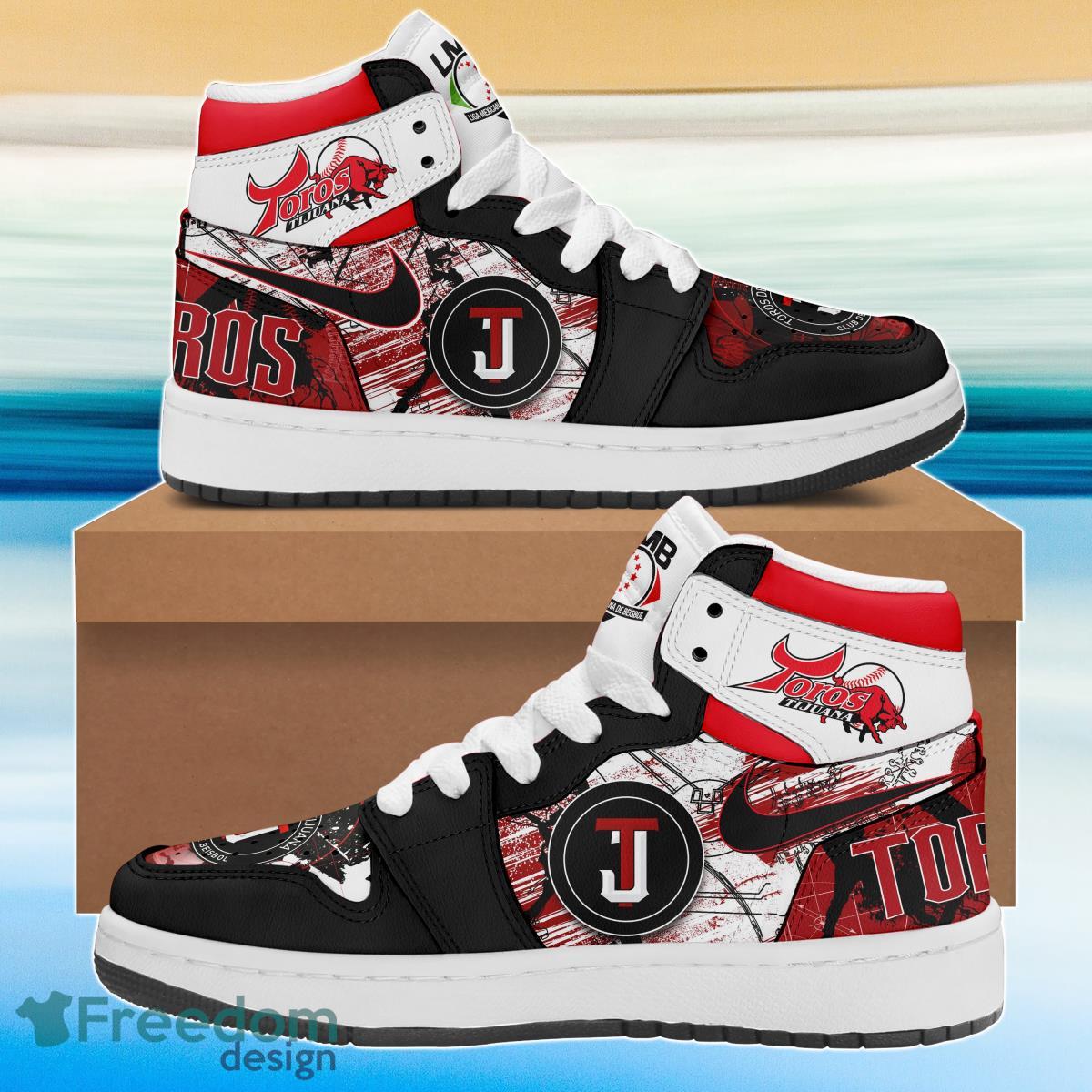 Ideafootwear Toros de Tijuana AJ1 High Sneakers Shoes For Men And Women 2