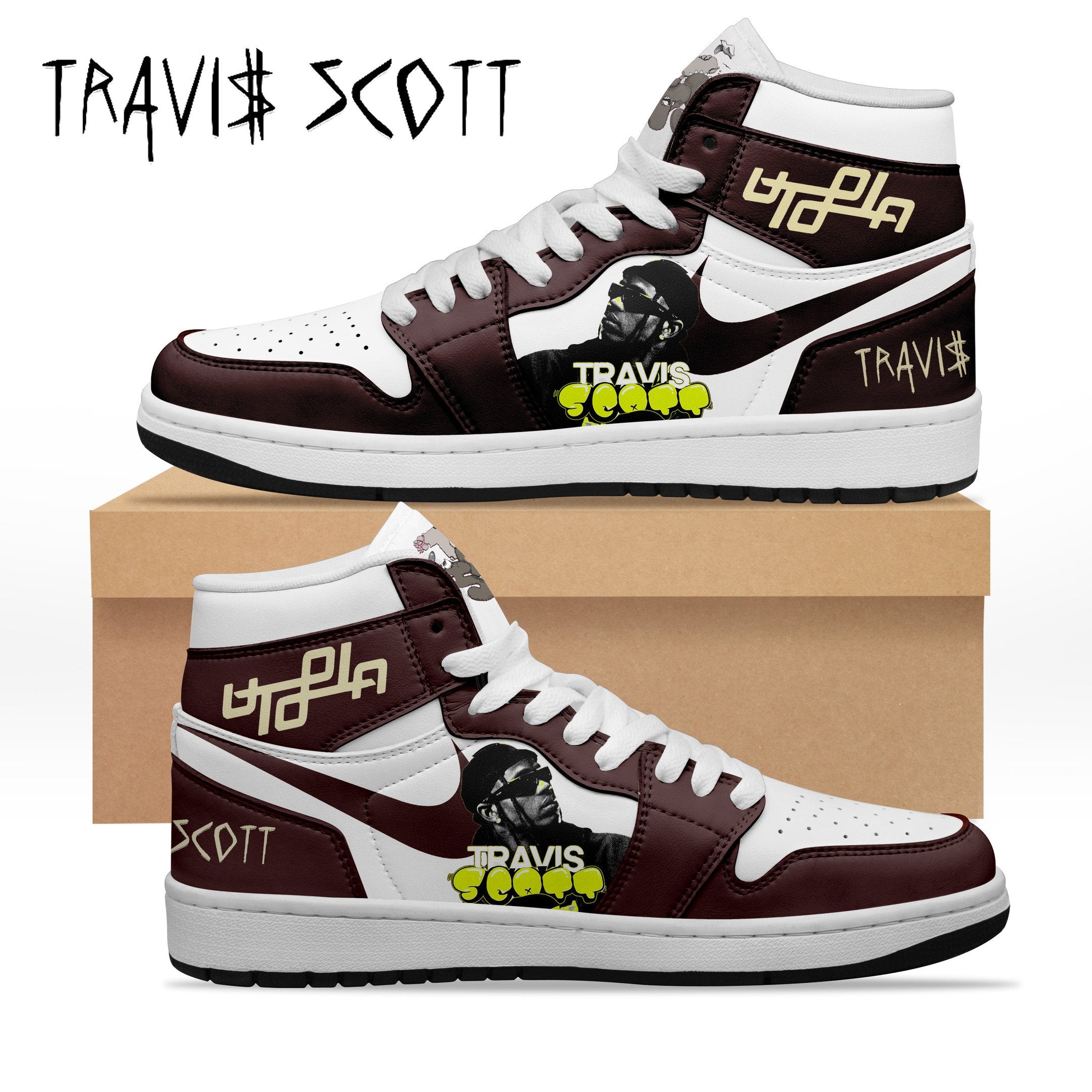 Ideafootwear Travis Scott AJ1 High Sneakers Shoes For Men And Women 3