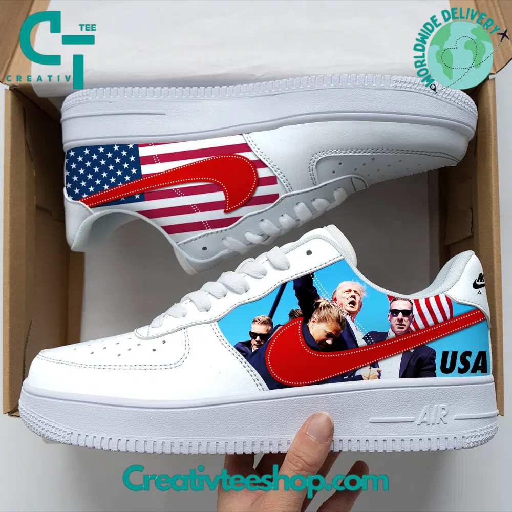 Ideafootwear Trump  Air Low-Top Sneakers Shoes For Men And Women 1