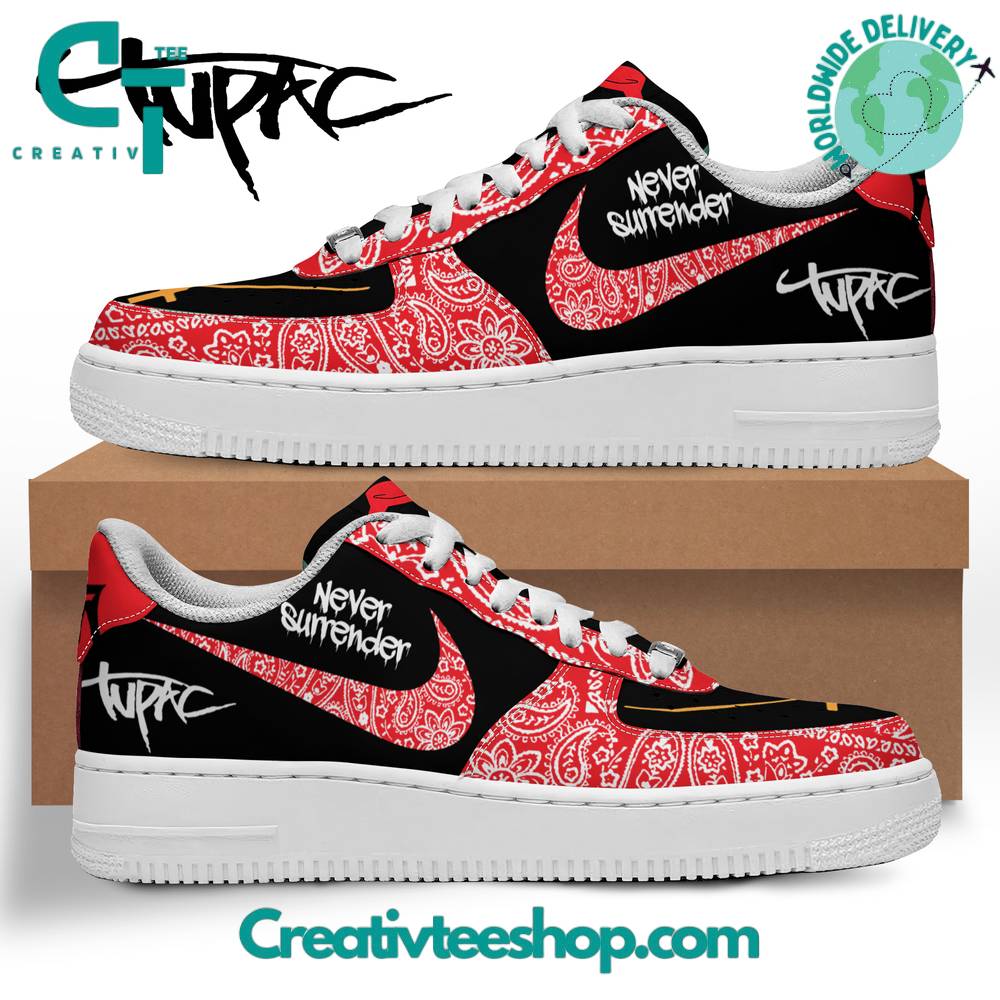 Ideafootwear Tupac Shakur Air Low-Top Sneakers Shoes For Men And Women 2