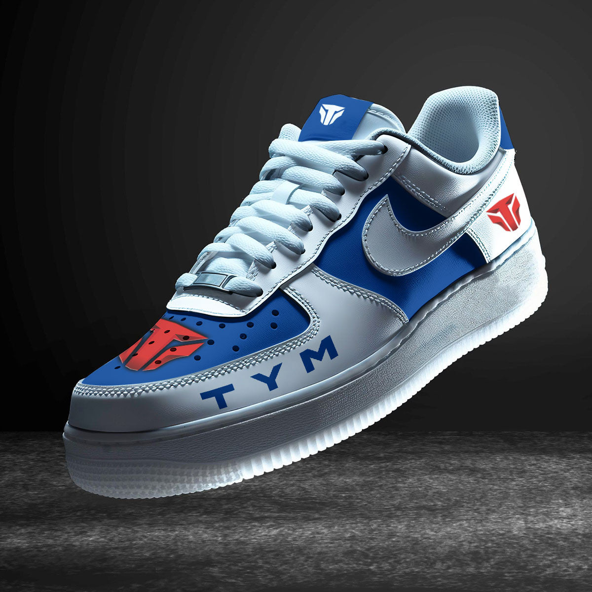 Ideafootwear TYM Tractors Air Low-Top Sneakers Shoes For Men And Women 8