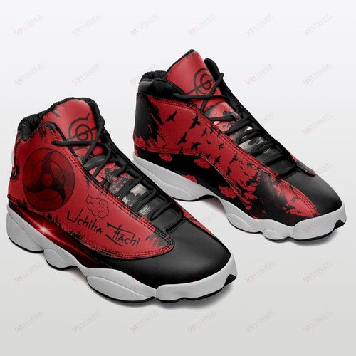 Ideafootwear Uchiha Itachi AJ13 Sneakers Shoes For Men And Women 1