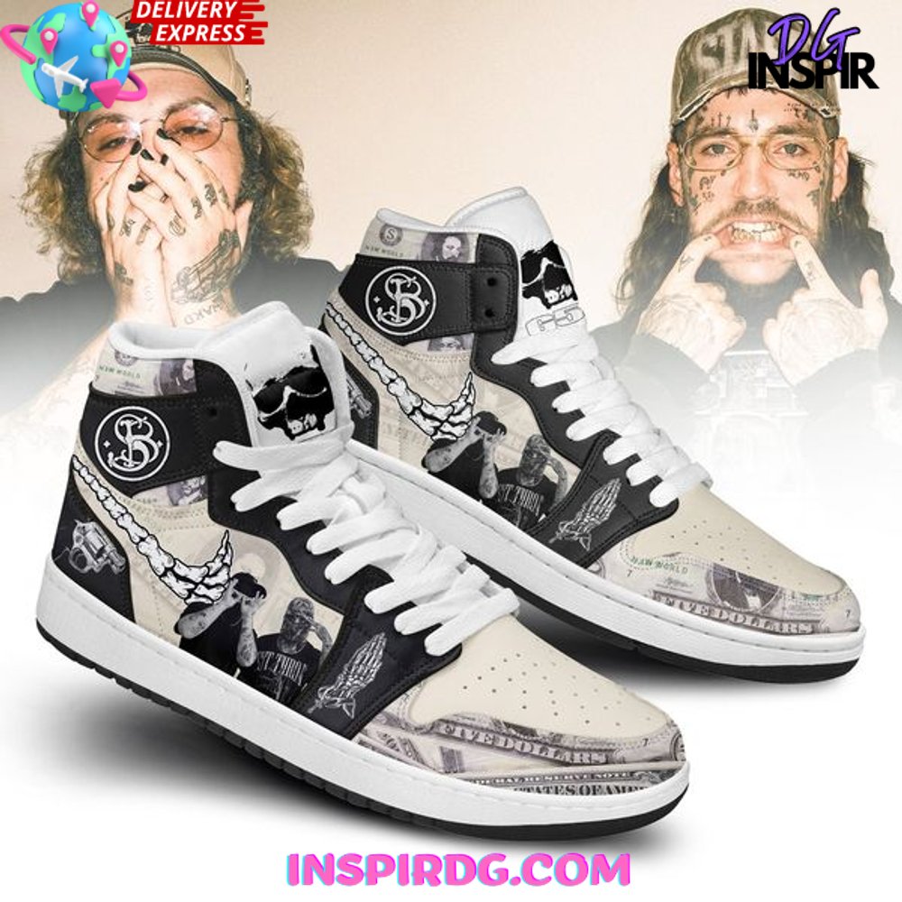 Ideafootwear $uicideboy$ Gangster AJ1 High Sneakers Shoes For Men And Women 1
