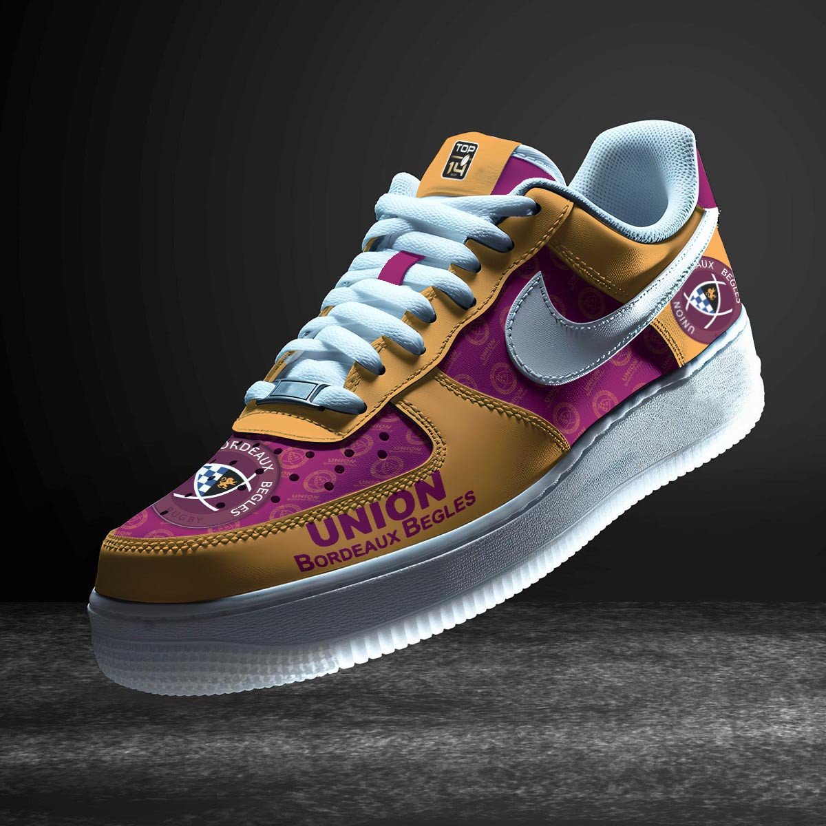 Ideafootwear Union Bordeaux Begles Air Low-Top Sneakers Shoes For Men And Women 2