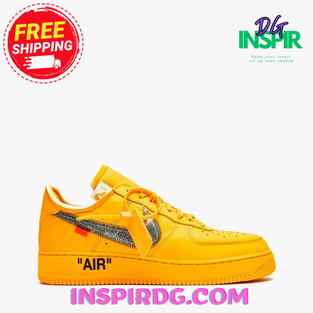 Ideafootwear University Gold Air Low-Top Sneakers Shoes For Men And Women 1