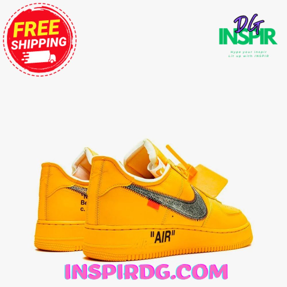 Ideafootwear University Gold Air Low-Top Sneakers Shoes For Men And Women 1