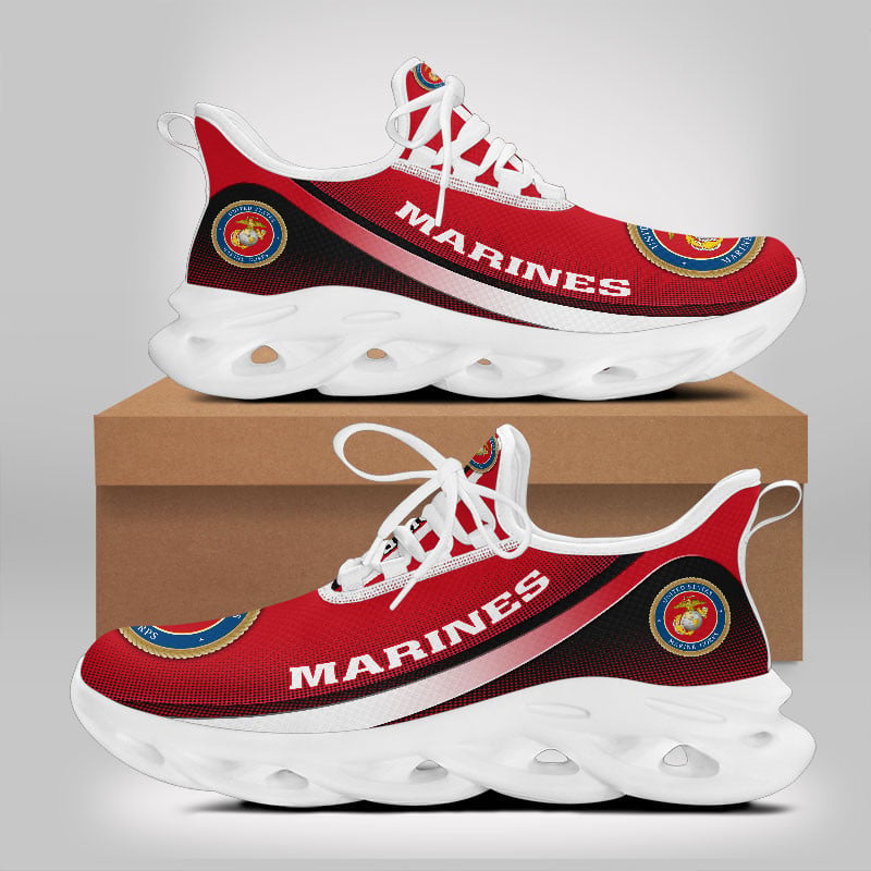 Ideafootwear U.S Marine Corps Max Soul Shoes Sneakers For Men And Women 1