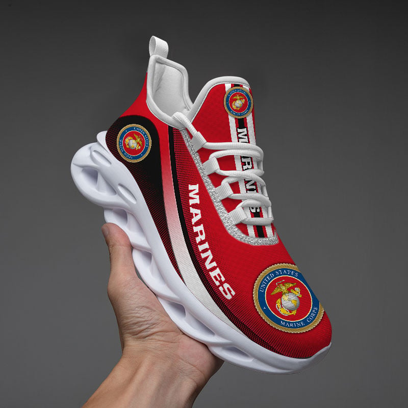 Ideafootwear U.S Marine Corps Max Soul Shoes Sneakers For Men And Women 1