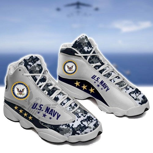Ideafootwear Us Navy AJ13 Sneakers Shoes For Men And Women 1