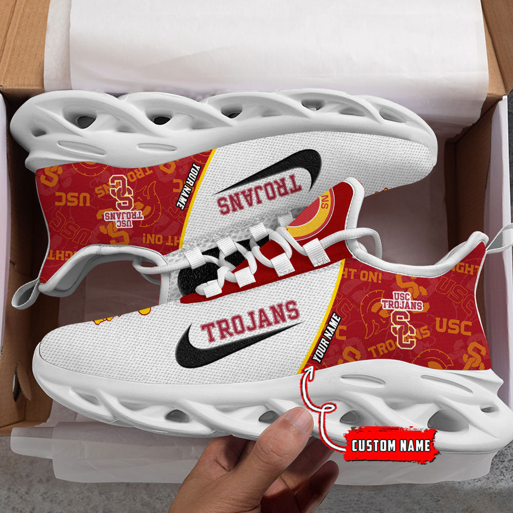 Ideafootwear USC Trojans Max Soul Shoes Sneakers For Men And Women 1