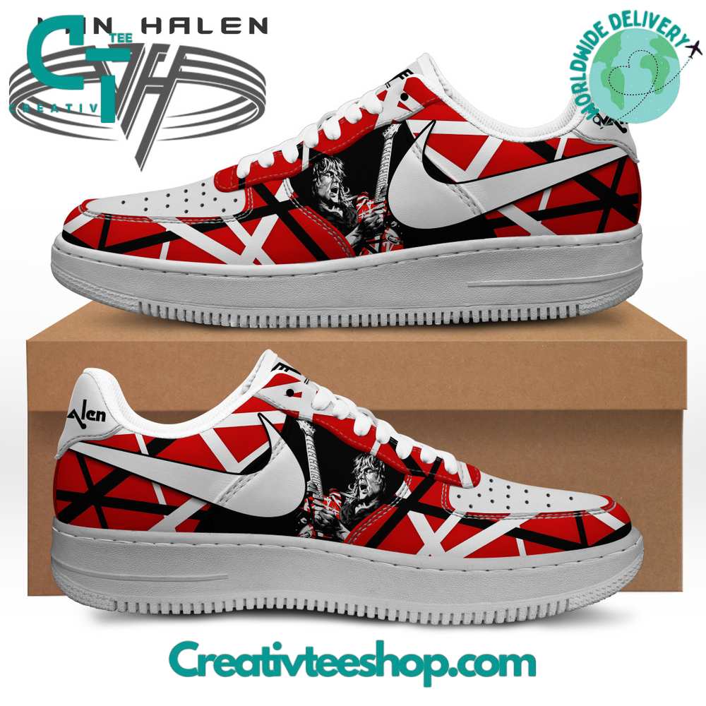 Ideafootwear Van Halen Air Low-Top Sneakers Shoes For Men And Women 4