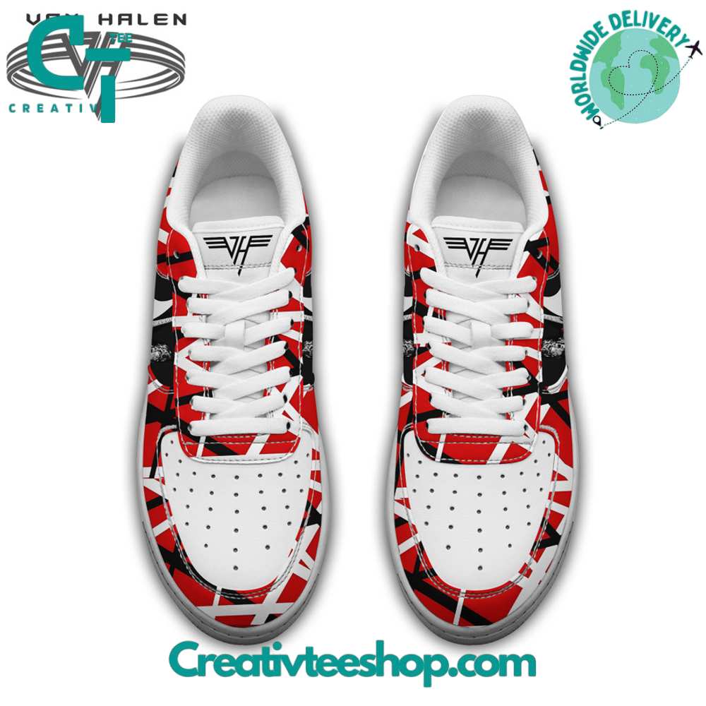Ideafootwear Van Halen Air Low-Top Sneakers Shoes For Men And Women 4