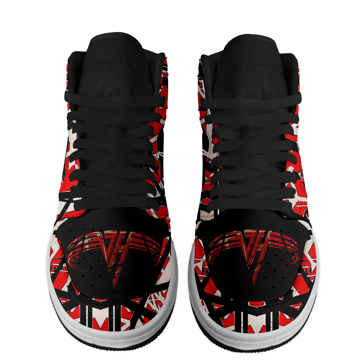 Ideafootwear Van Halen AJ1 High Sneakers Shoes For Men And Women 10