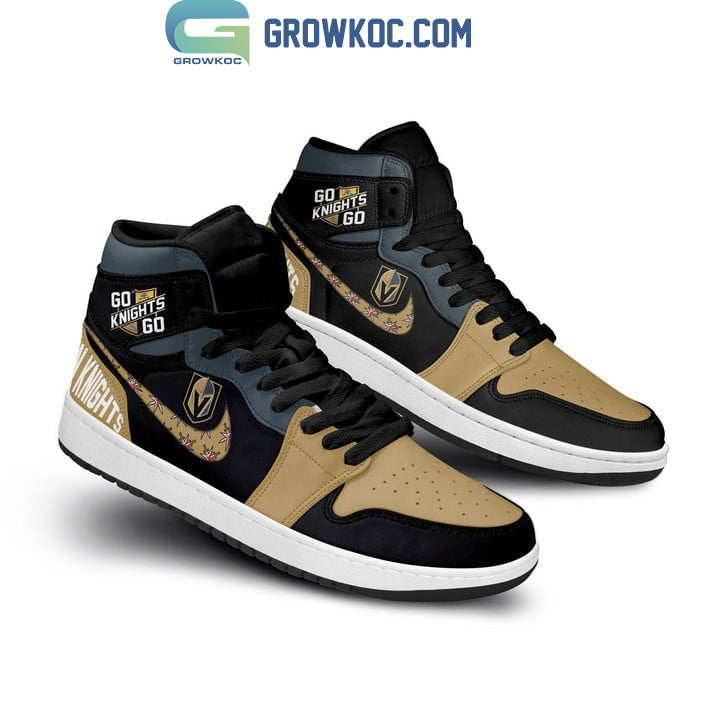 Ideafootwear Vegas Golden Knights AJ1 High Sneakers Shoes For Men And Women 7